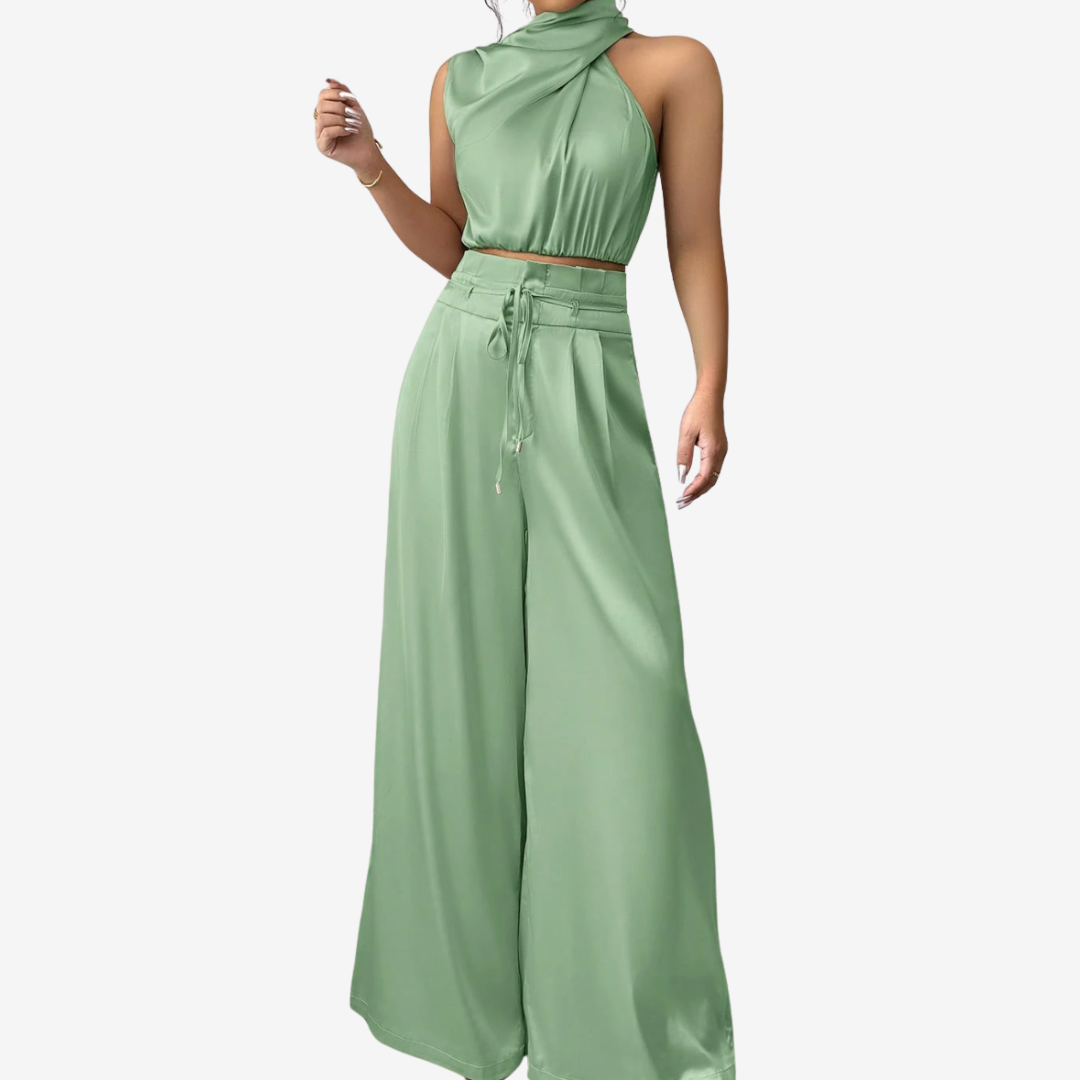 Ora™ | Palazzo-Hose mit Wickel-Oberteil