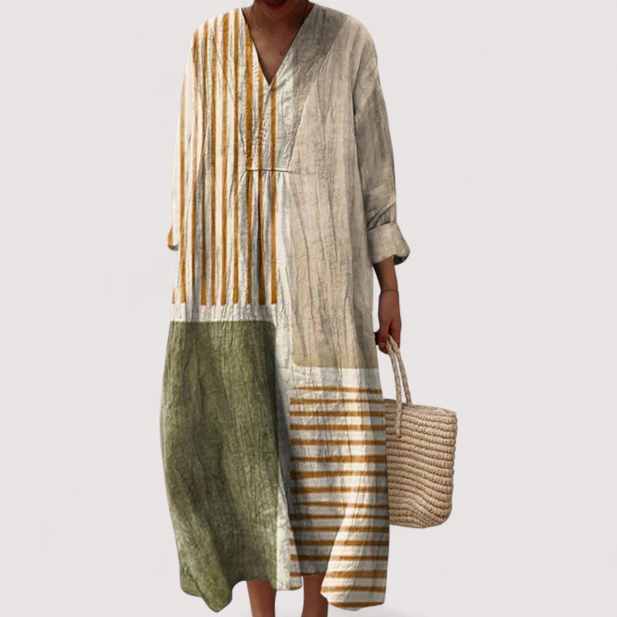 Ottilie™ | Elegantes Geometrisches Kleid