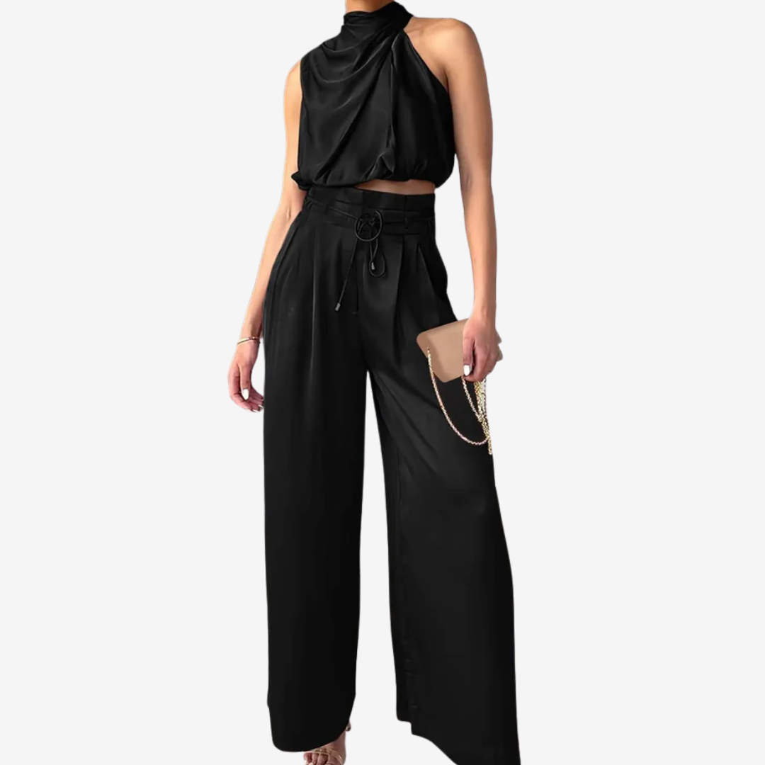 Ora™ | Palazzo-Hose mit Wickel-Oberteil