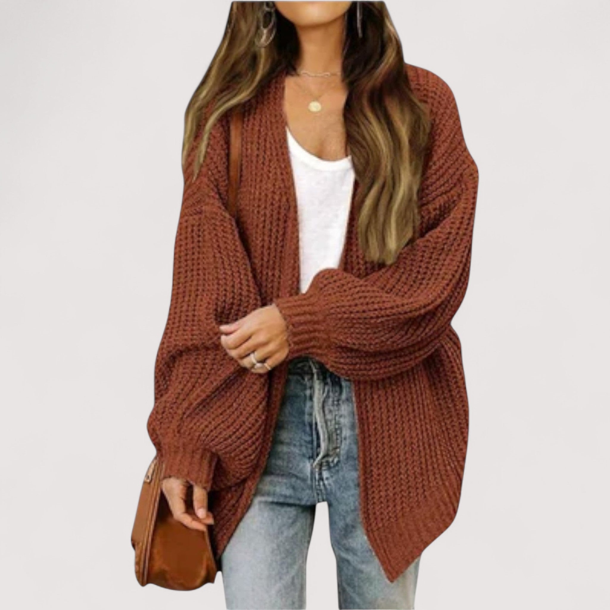 Iveta™ | Lässiger gestrickter Cardigan