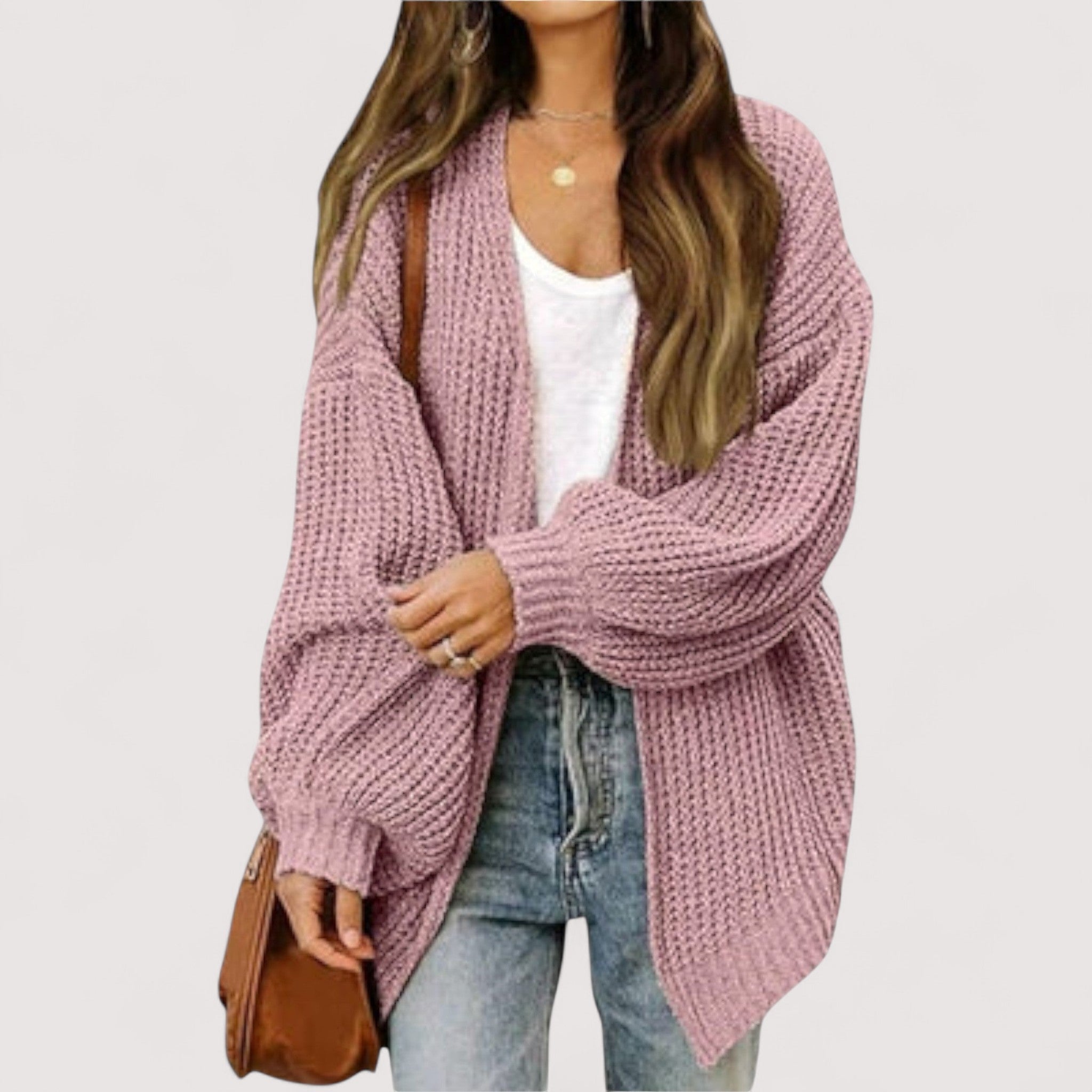 Iveta™ | Lässiger gestrickter Cardigan