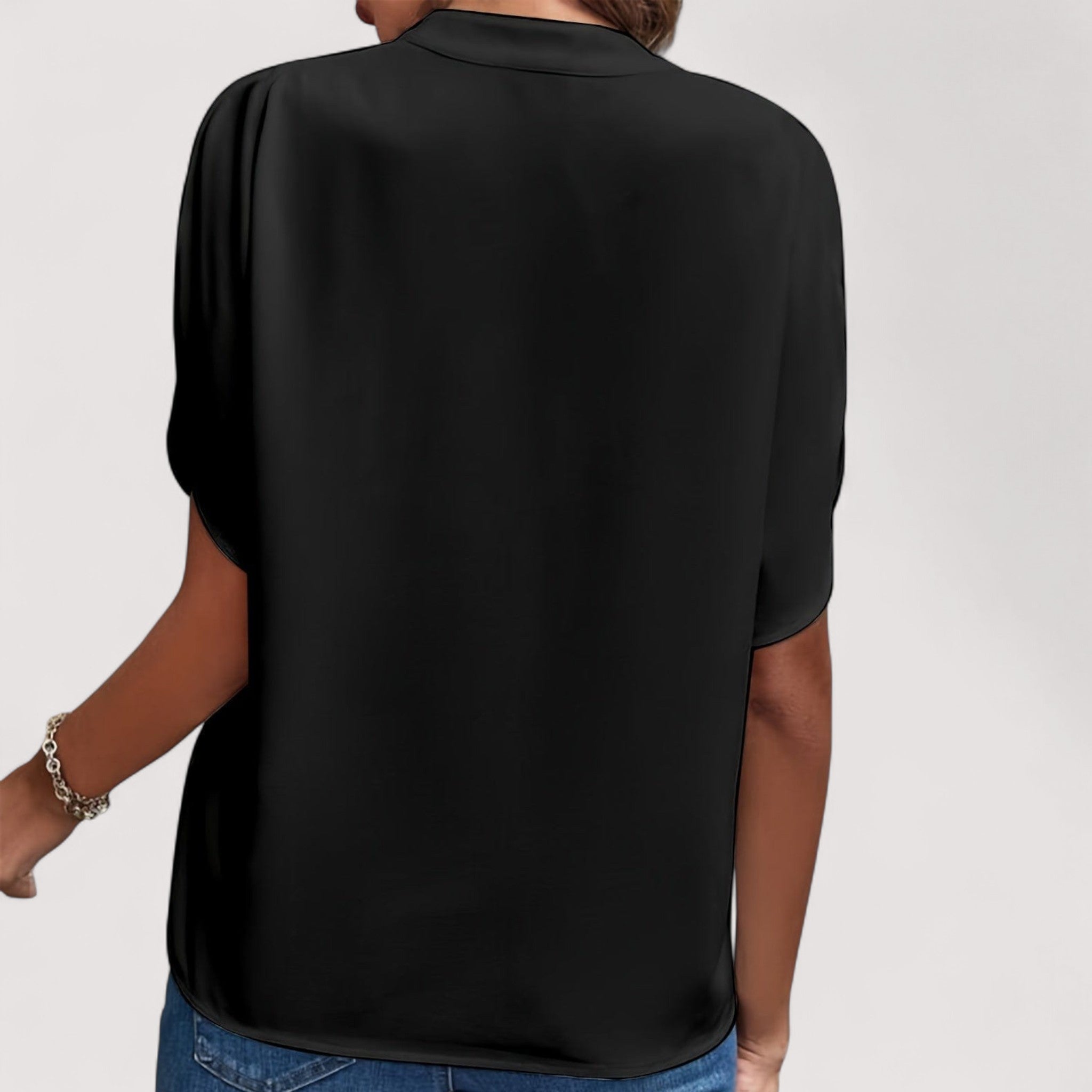 Rosmarie™ | Drapierte Bluse