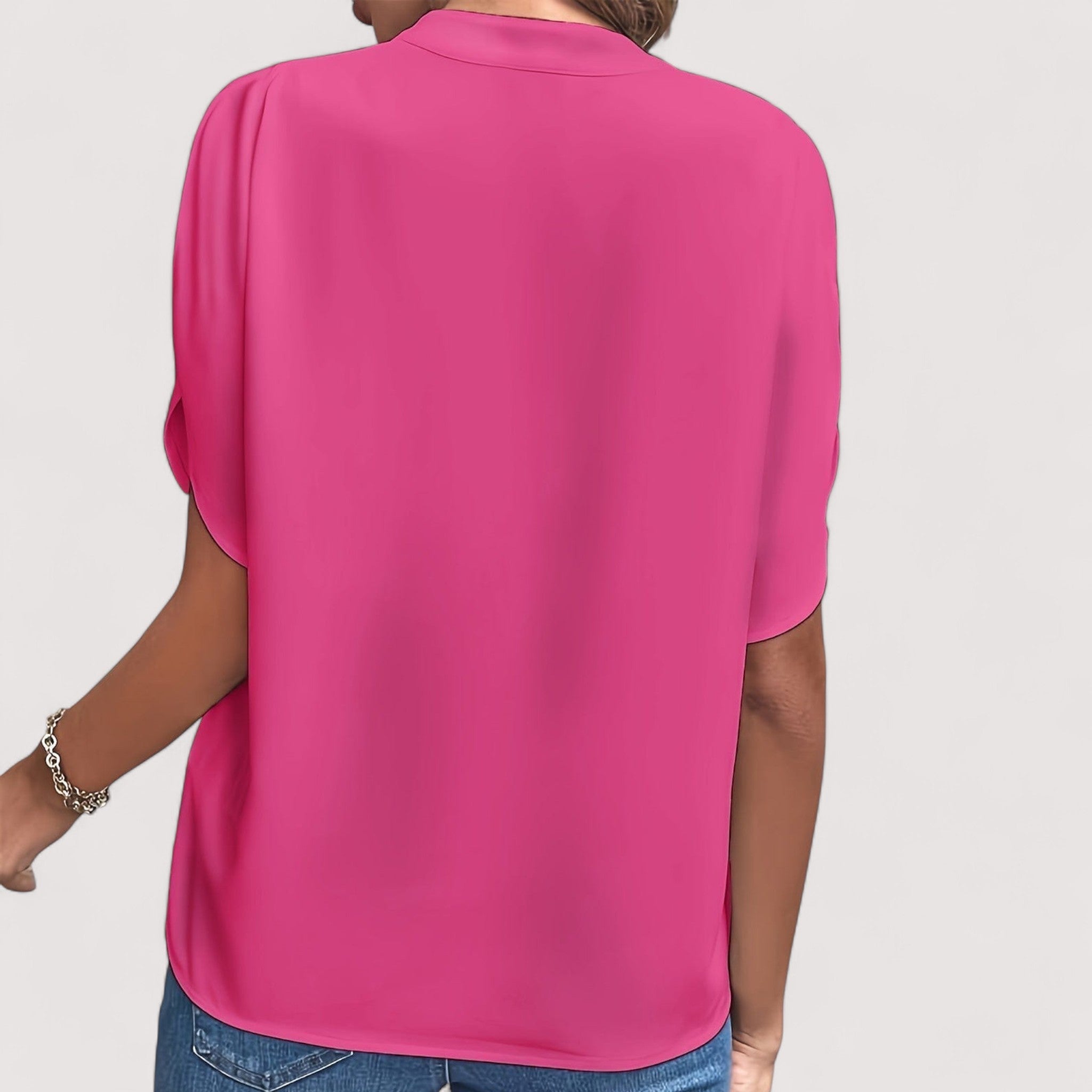 Rosmarie™ | Drapierte Bluse