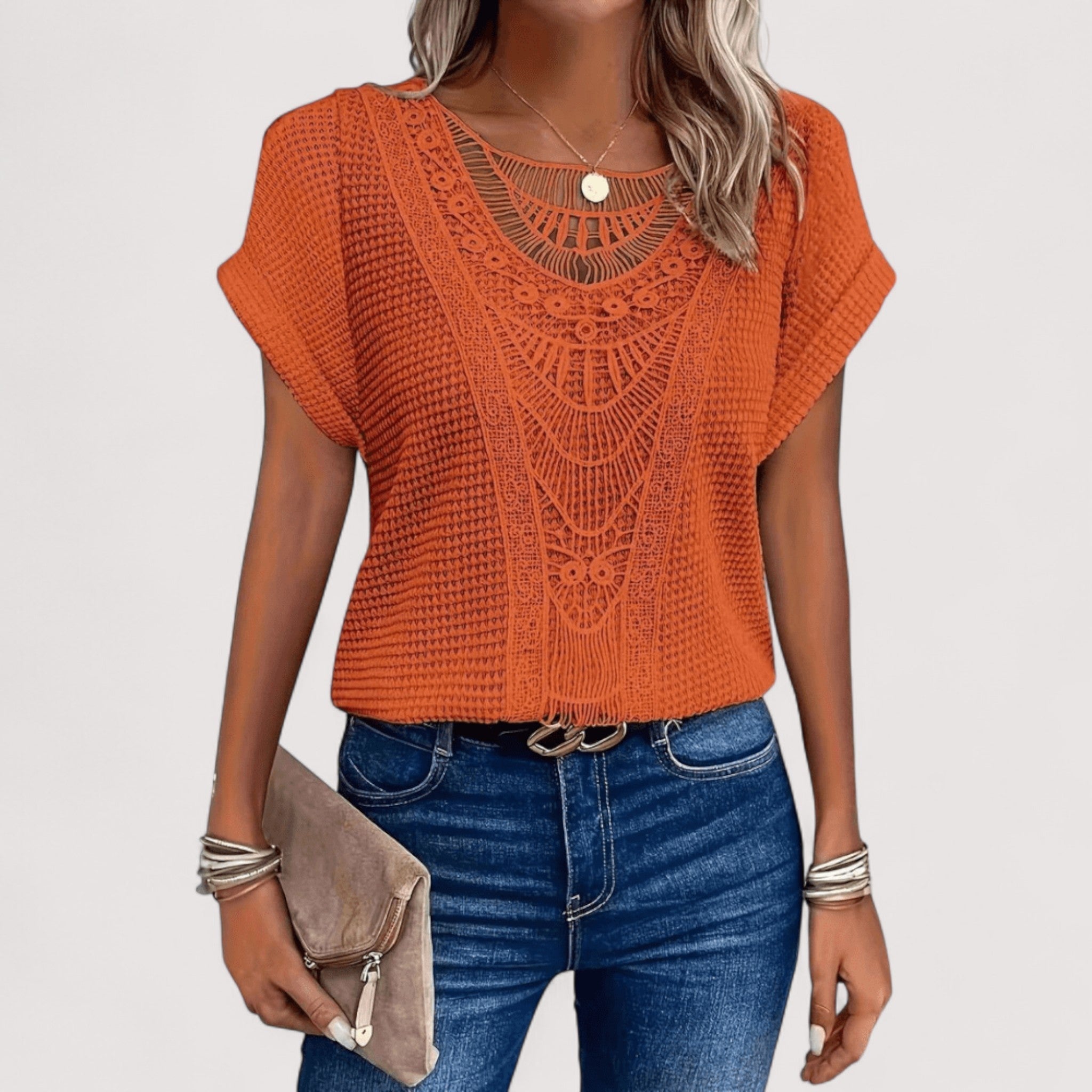 Yvonne™ | Elegante Ibiza-Style Bluse