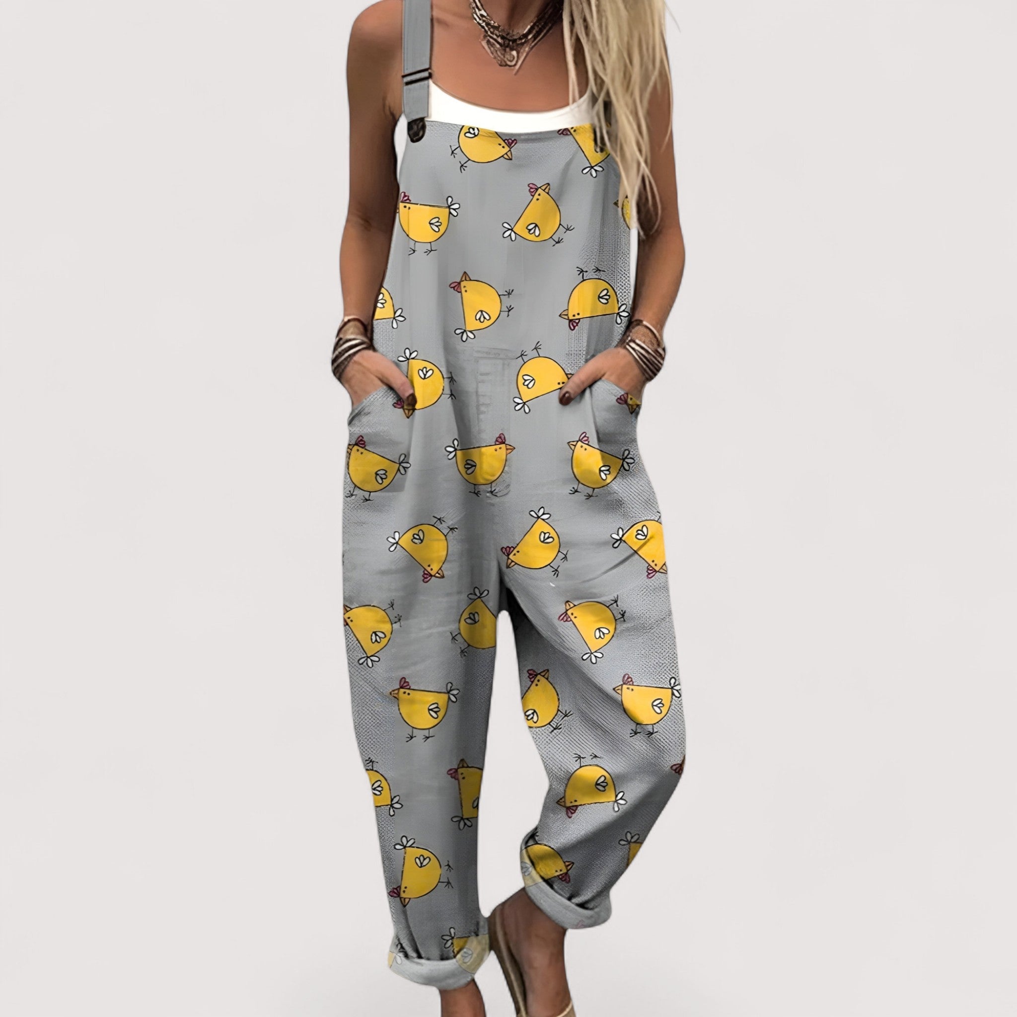 Luana™ | Künstlerischer Overall-Jumpsuit