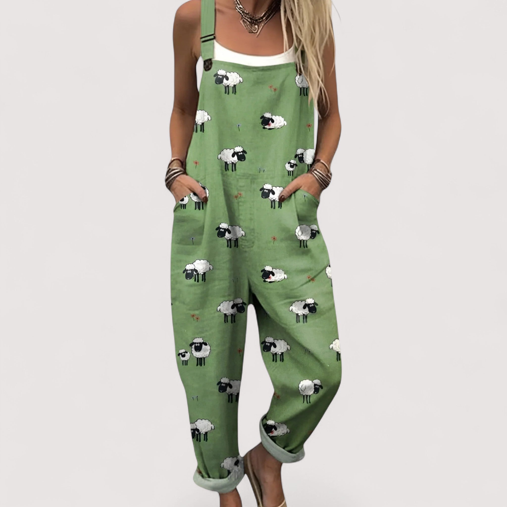 Luana™ | Künstlerischer Overall-Jumpsuit