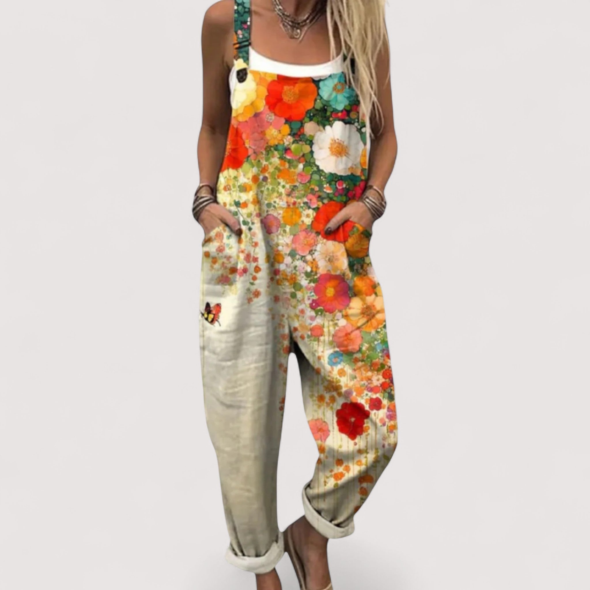 Manon™ | Künstlerischer Overall-Jumpsuit