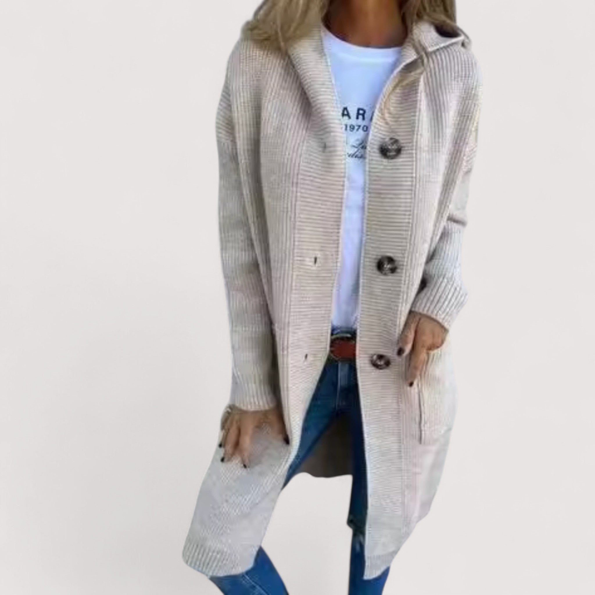 Celine™ | Langer Cardigan