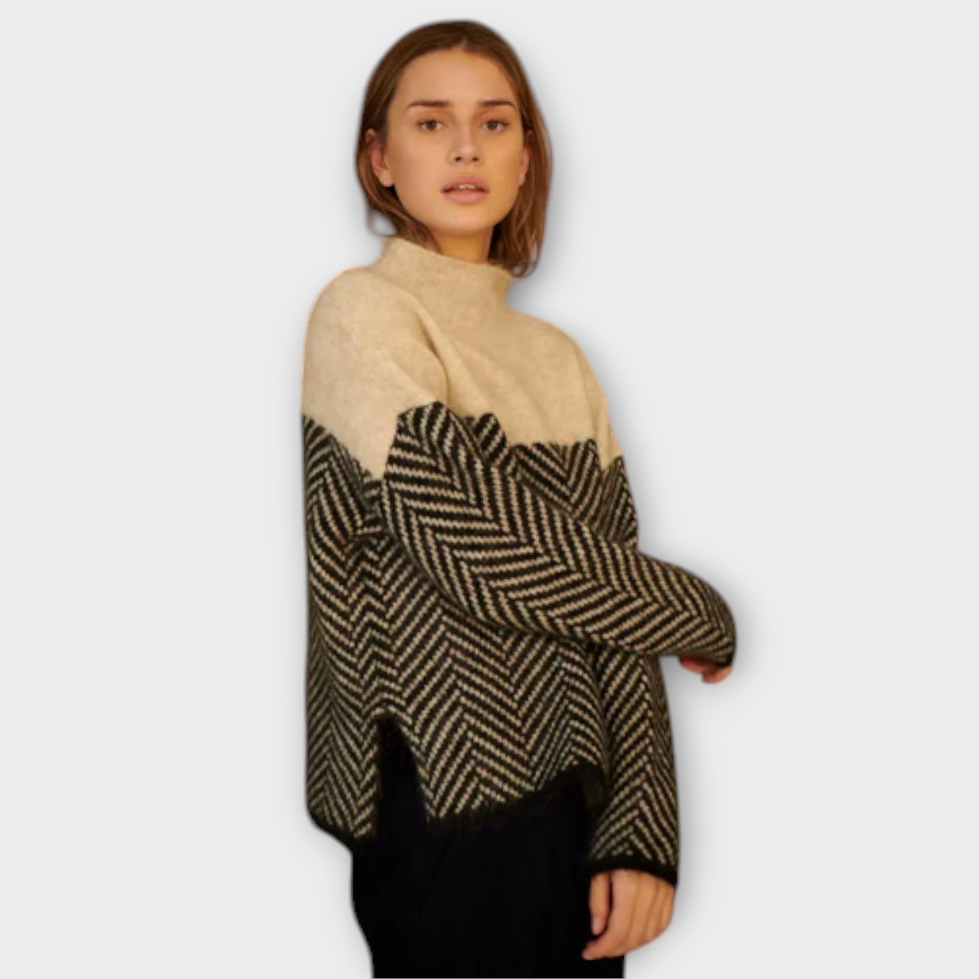 Aurora - Weicher Rollkragenpullover