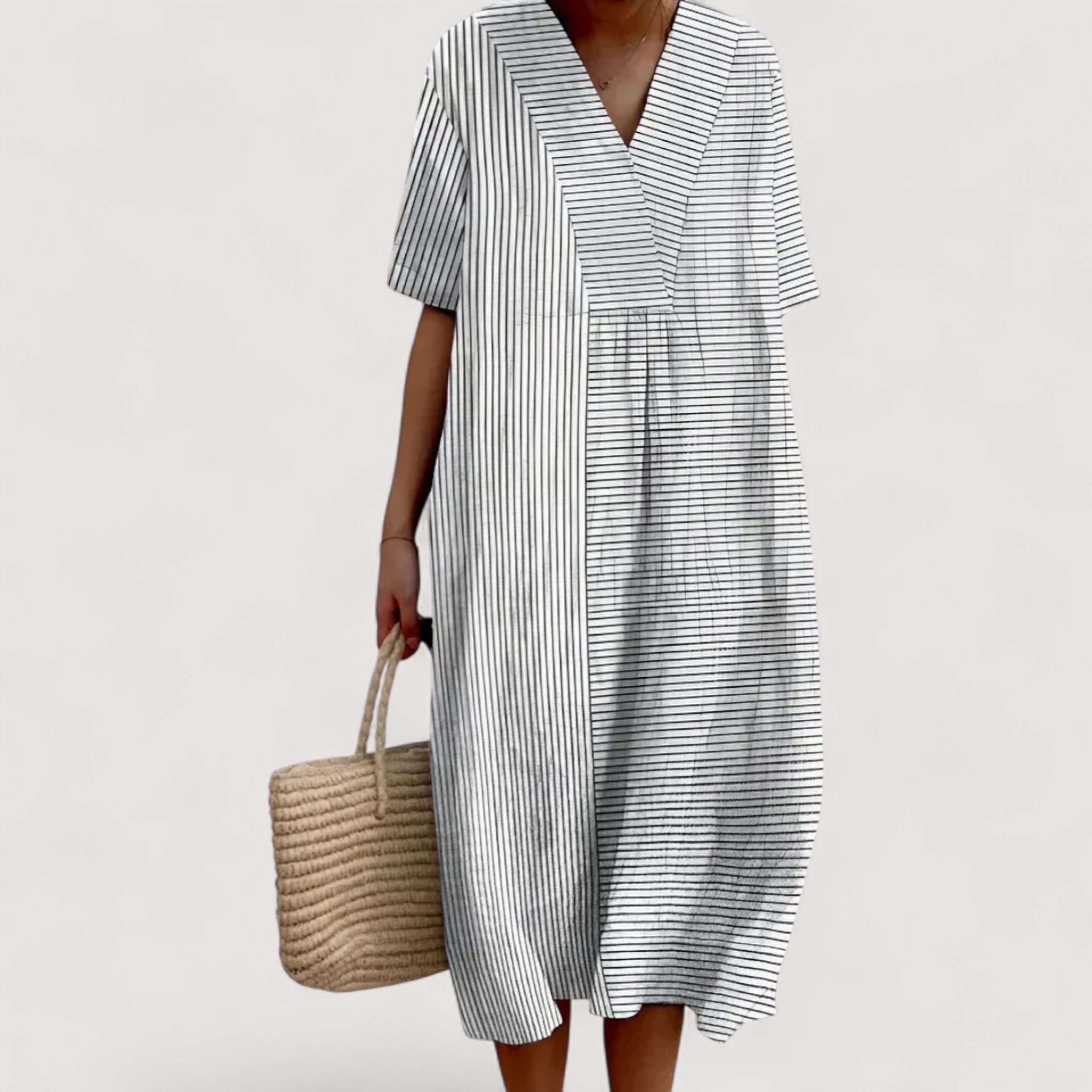 Ottilie™ | Elegantes Geometrisches Kleid