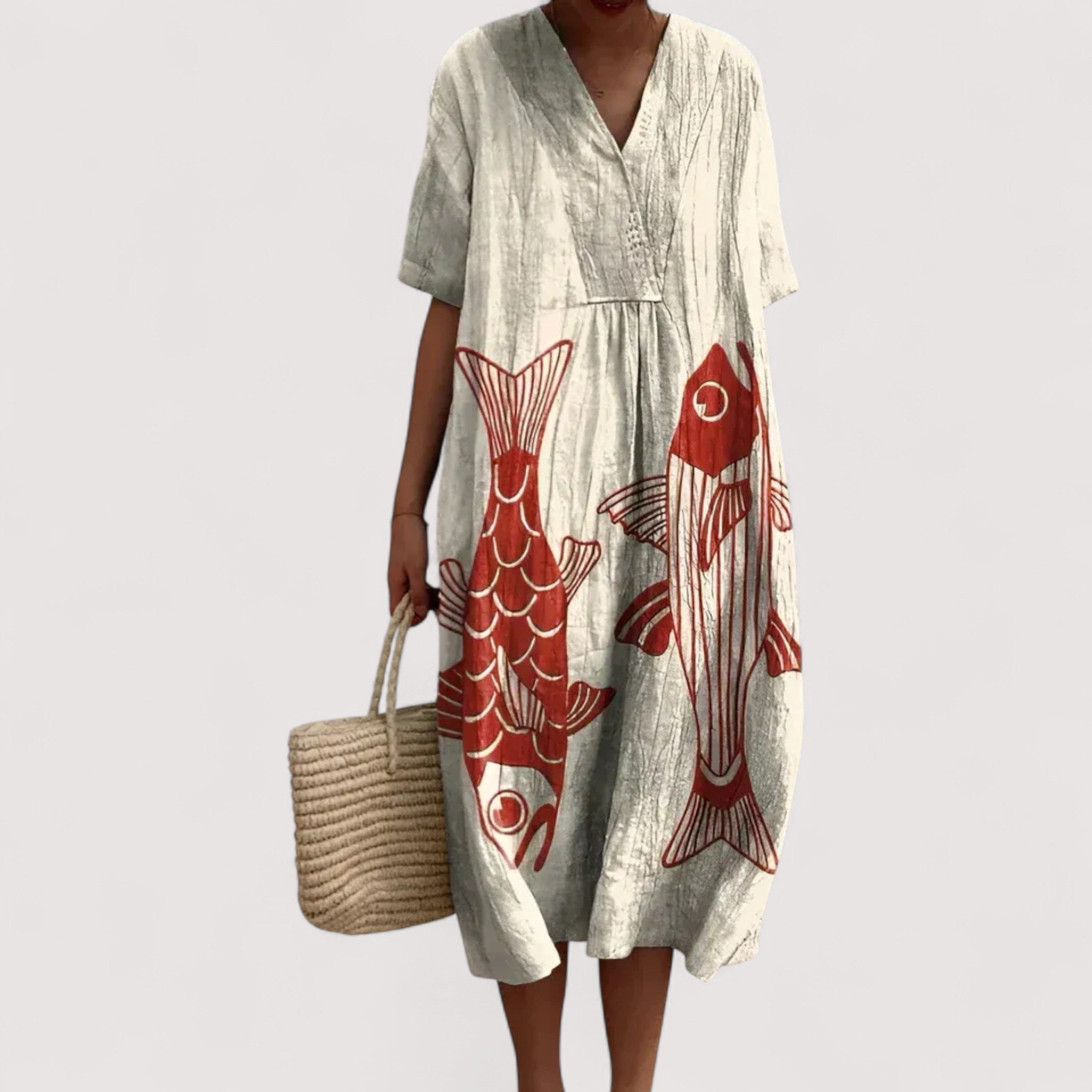 Ottilie™ | Elegantes Geometrisches Kleid