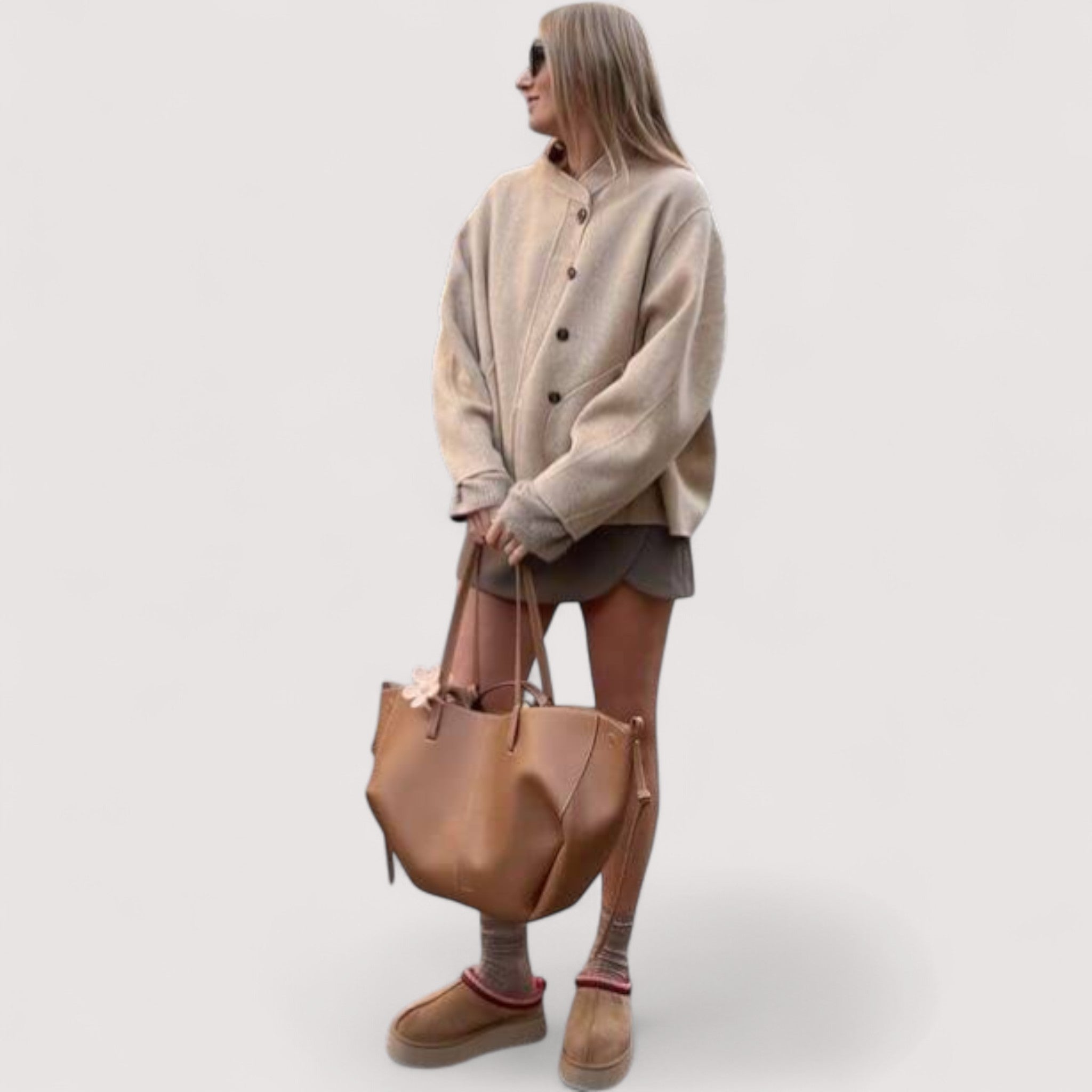 Mila™ | Tasche mit Seitenraffung