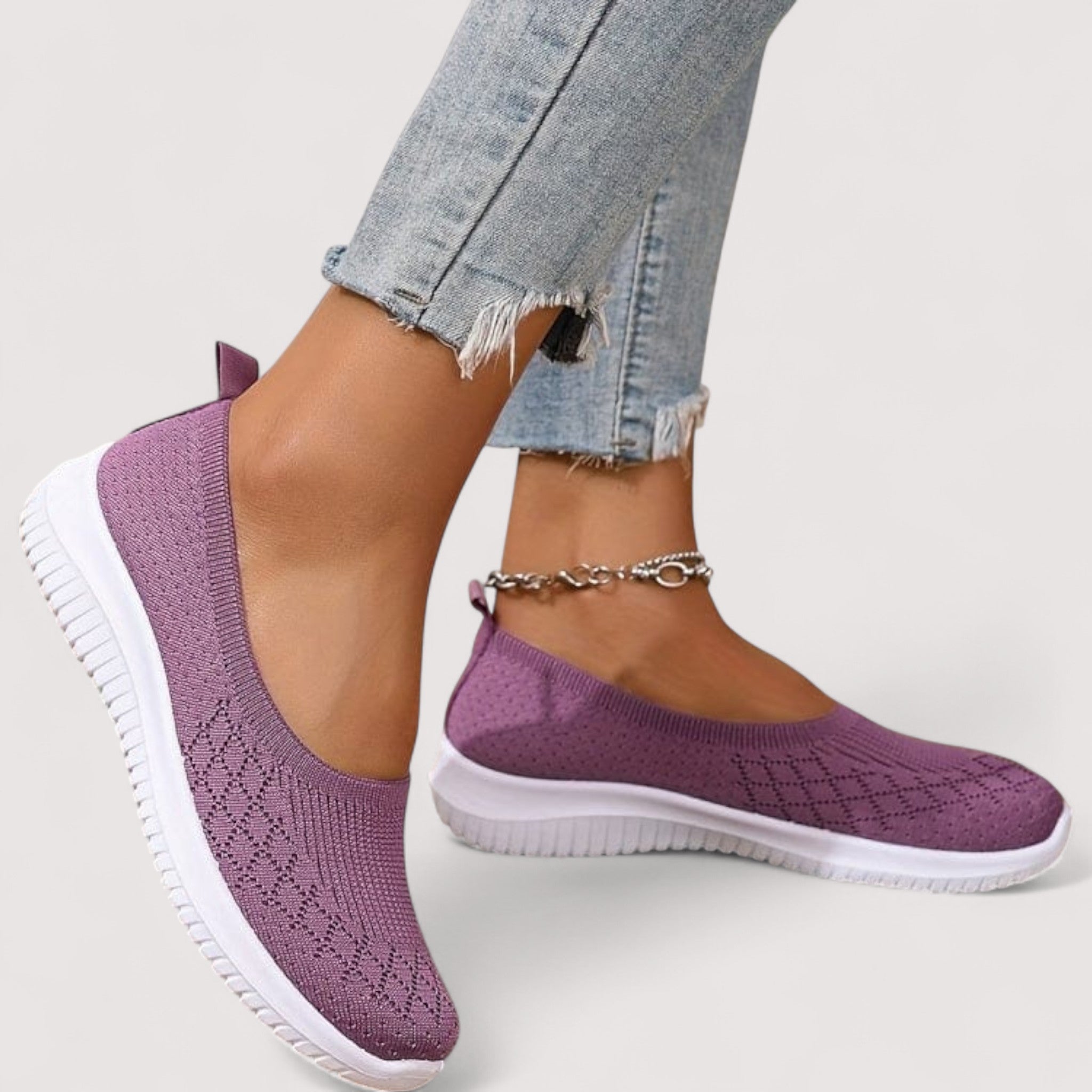 Adelheid™ | Atmungsaktive Ortho-Slip-ons