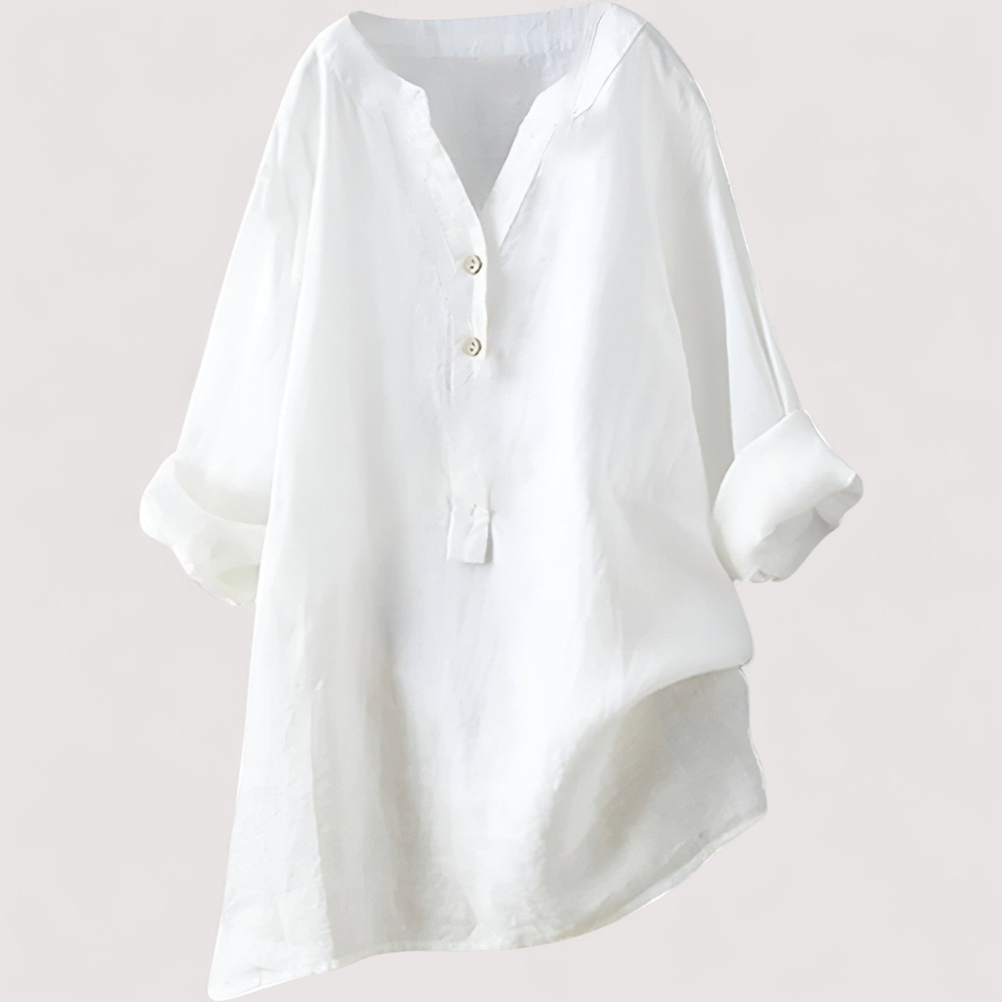 Nayla™ | Bequemes Knopfhemd