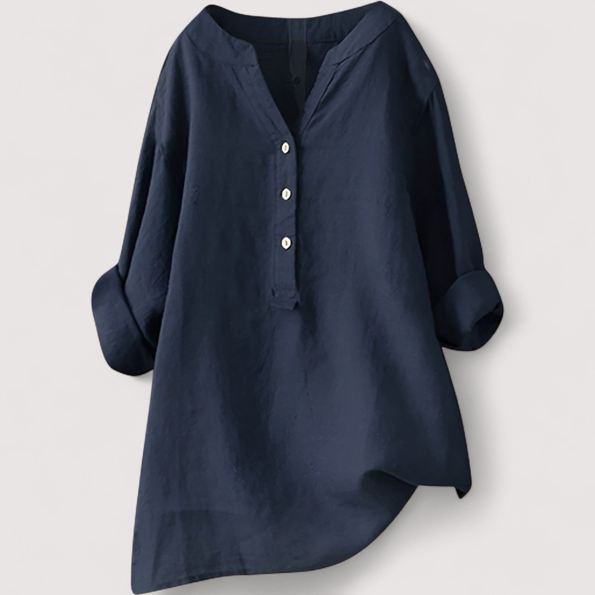 Nayla™ | Bequemes Knopfhemd