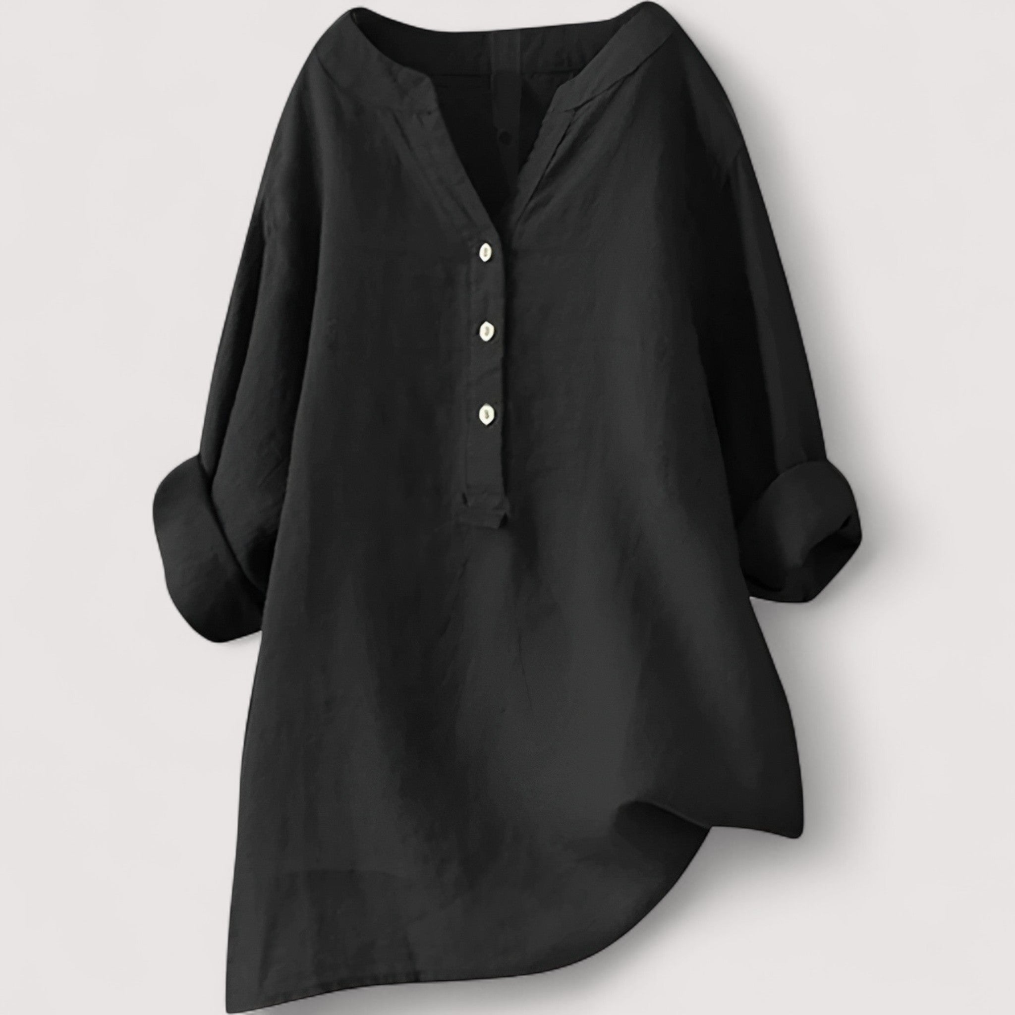 Nayla™ | Bequemes Knopfhemd