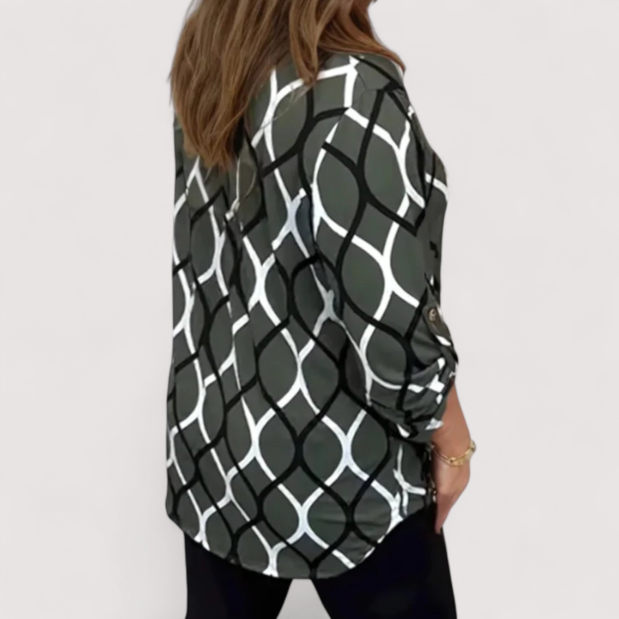 Noemi™ | Bluse mit elegantem Muster