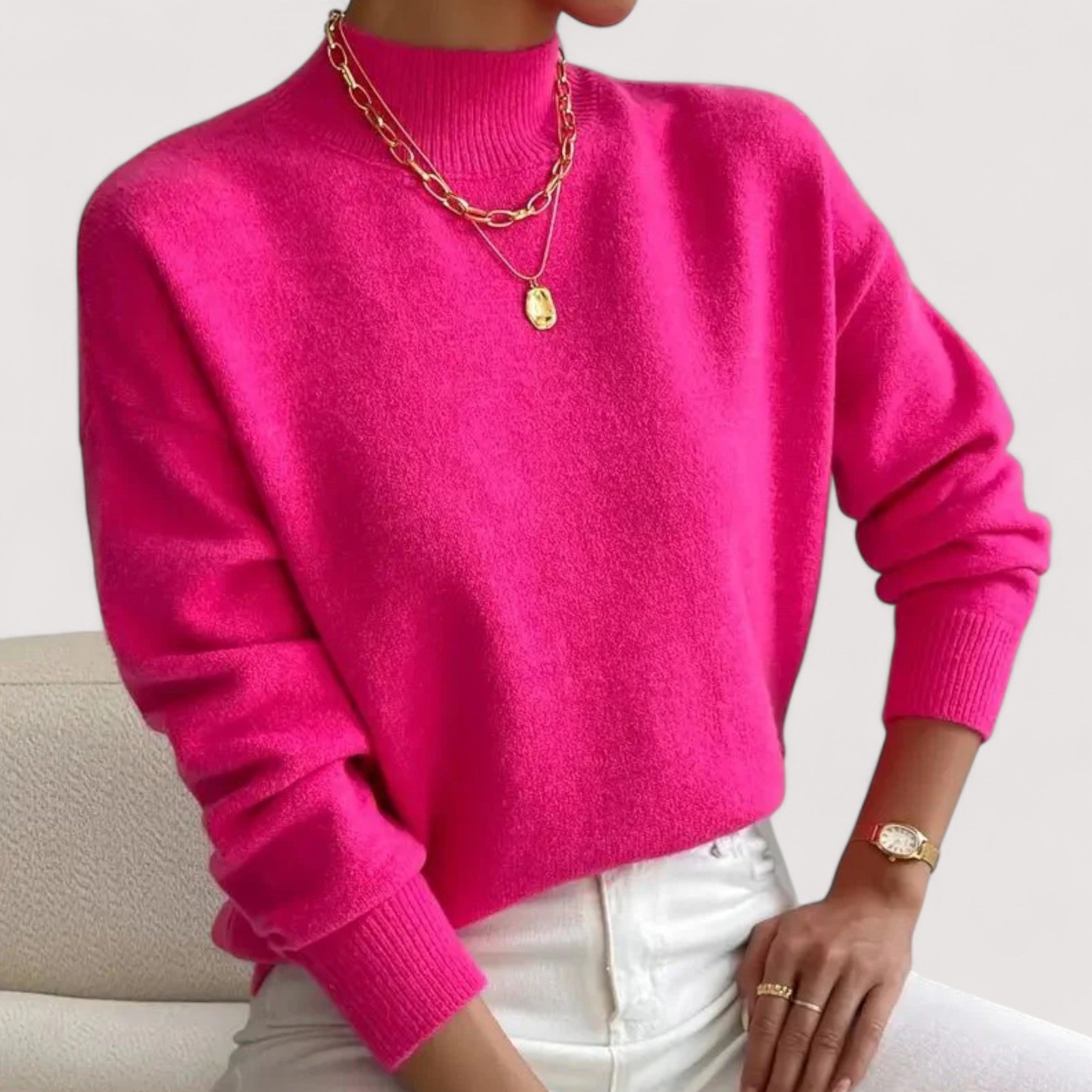 Nadia™ | Eleganter und bequemer Rollkragenpullover