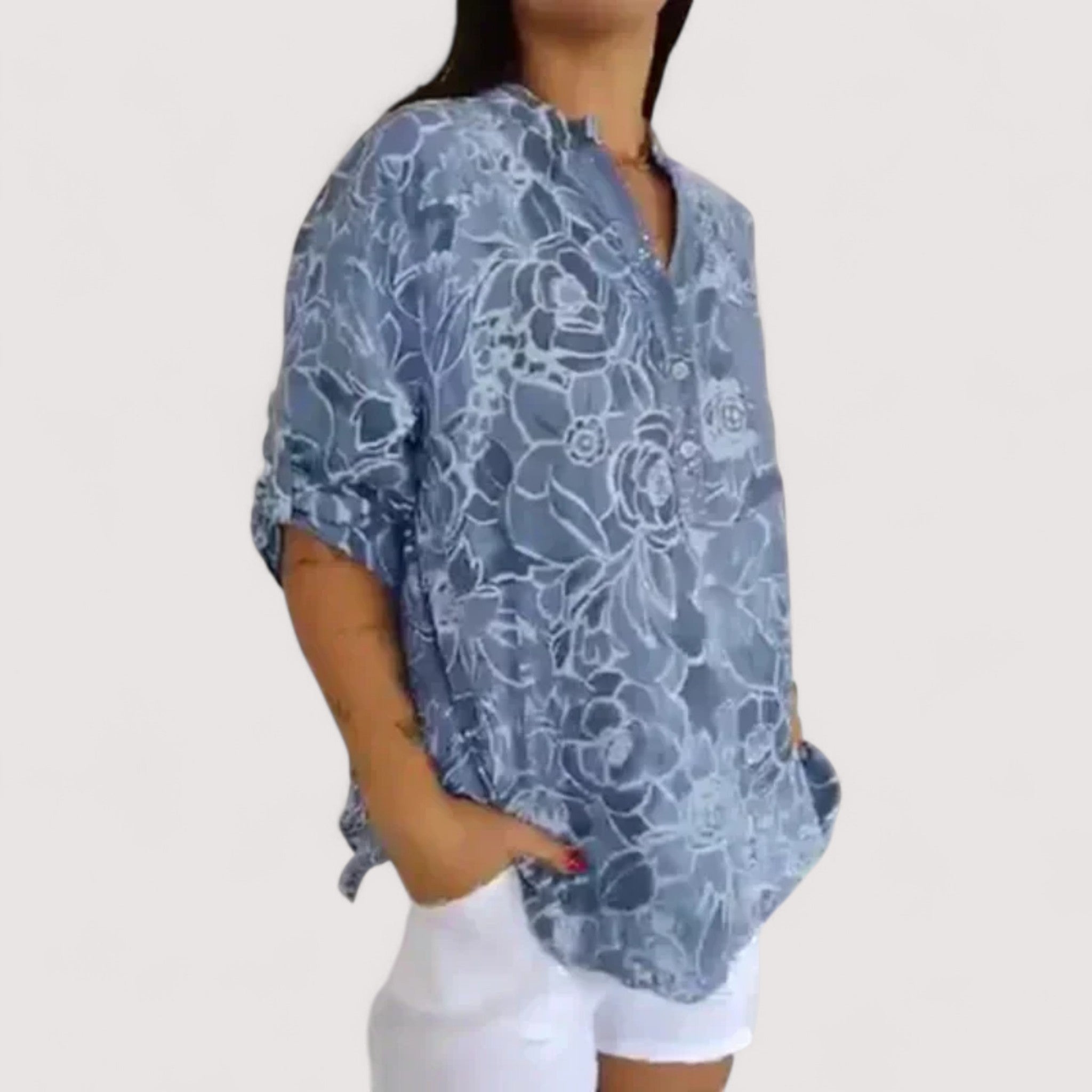 Tumascha™ | Bluse mit Blumenmuster