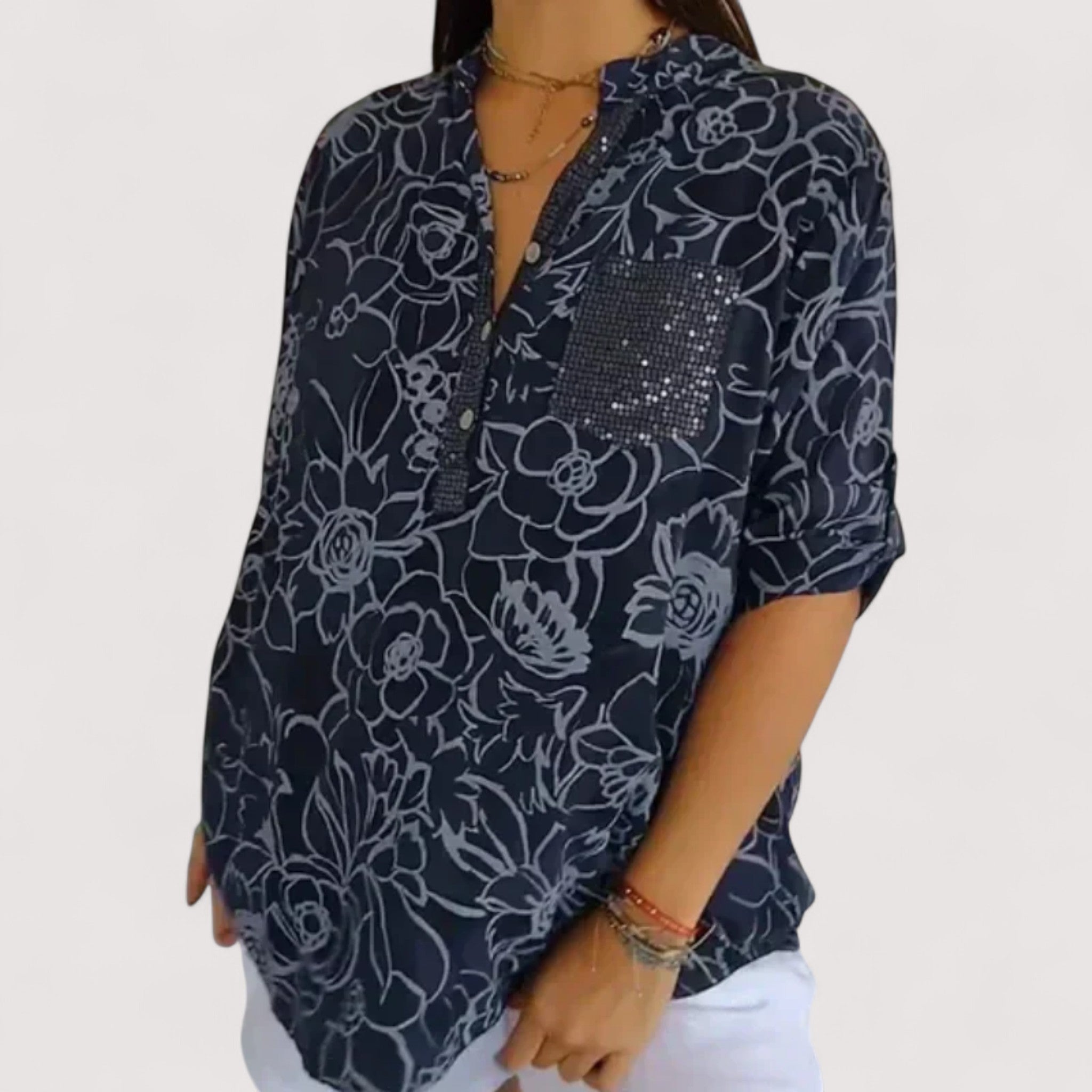 Tumascha™ | Bluse mit Blumenmuster